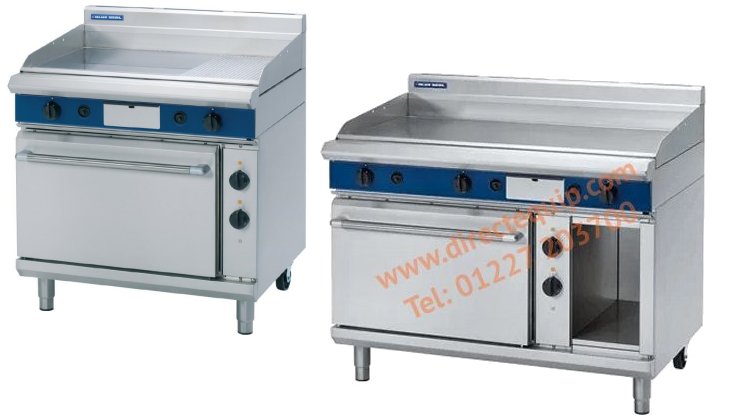 Blue Seal Gas Griddle Electric Static Oven (900 & 1200mm) GPE506 & GPE508